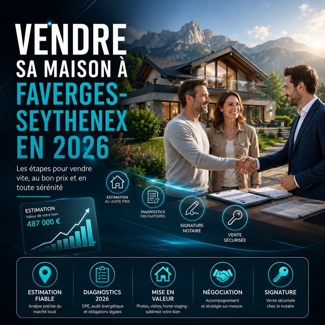 Vendre sa maison à Faverges-Seythenex : le guide des étapes en 2026