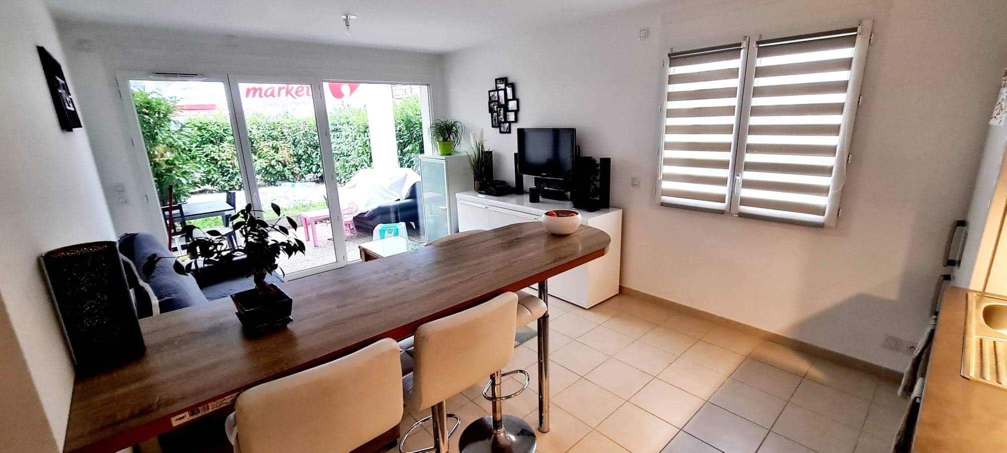 Type 2 en Rez de jardin